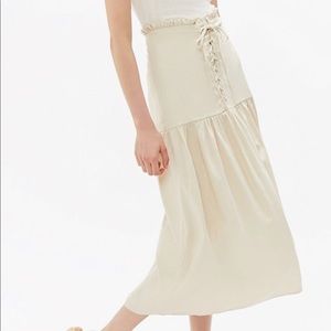 Lace up skirt from Urban Outfitters